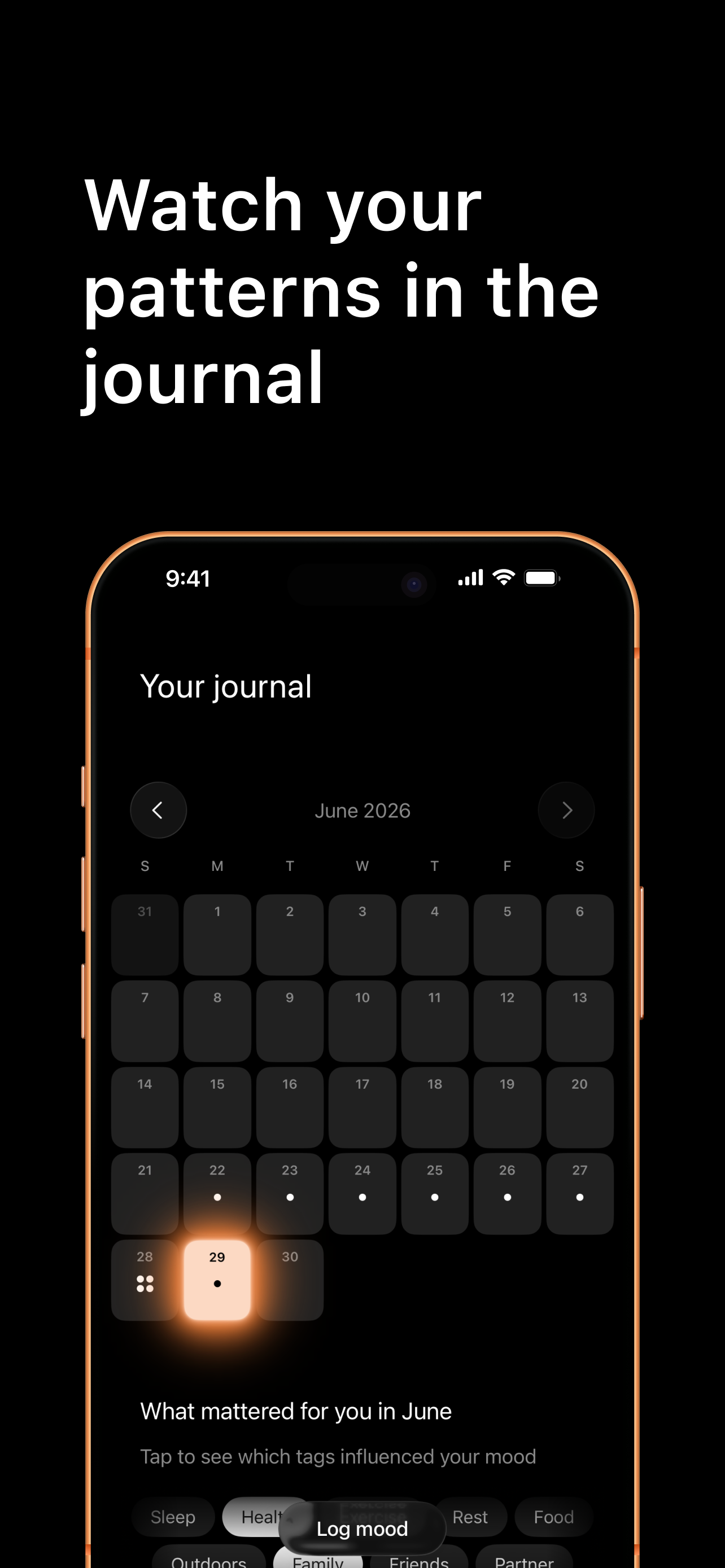Mental: Mood Tracker & Journal screenshot 2