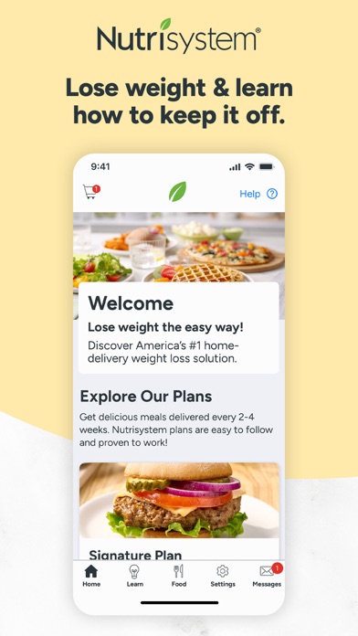 Nutrisystem Screenshot