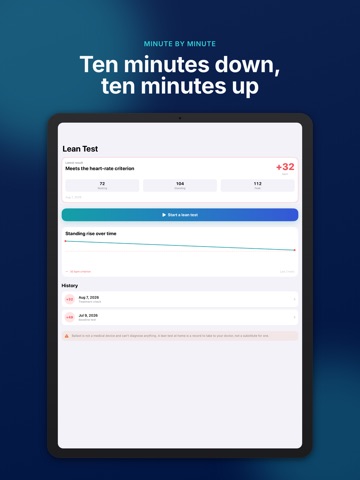POTS & Dysautonomia: Ballast iPad screenshot