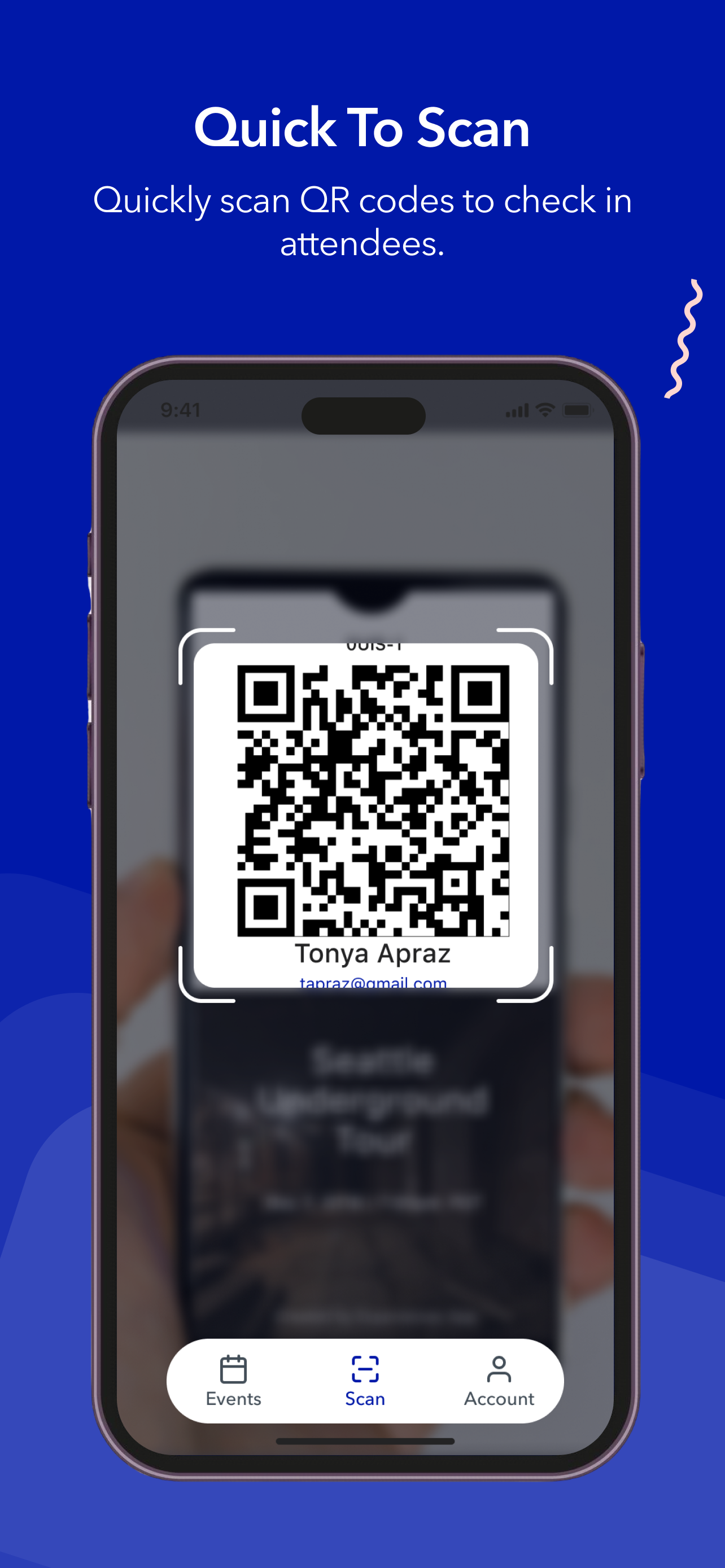 Experiences Check-In App