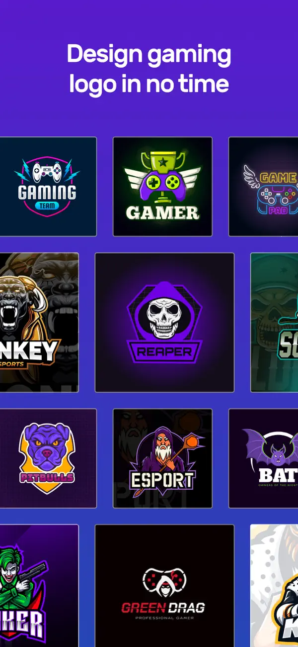 Screenshot #1 pour Gaming Logo Esport Maker