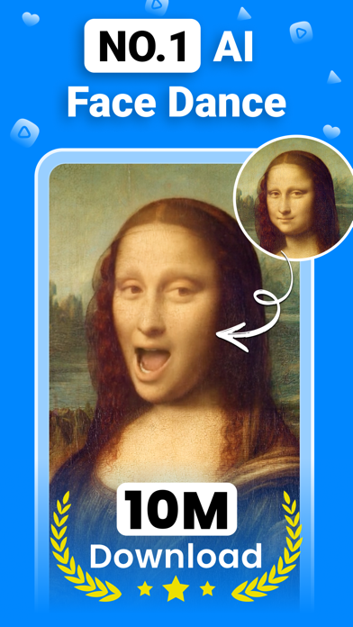 Screenshot #1 pour Photo Dance: AI Face Animator!