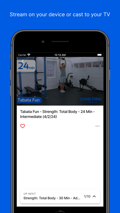 Chris Ryan Fitness: Home & Gym Screenshot 3 - AppWisp.com Chris Ryan Fitness: Home & Gym Screenshot 3 - AppWisp.com
