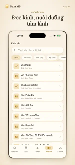 Nam Mô – Kinh Phật, Lịch Âm screenshot 2