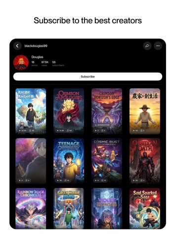 Trimz - Watch & Create Shows iPad screenshot 3