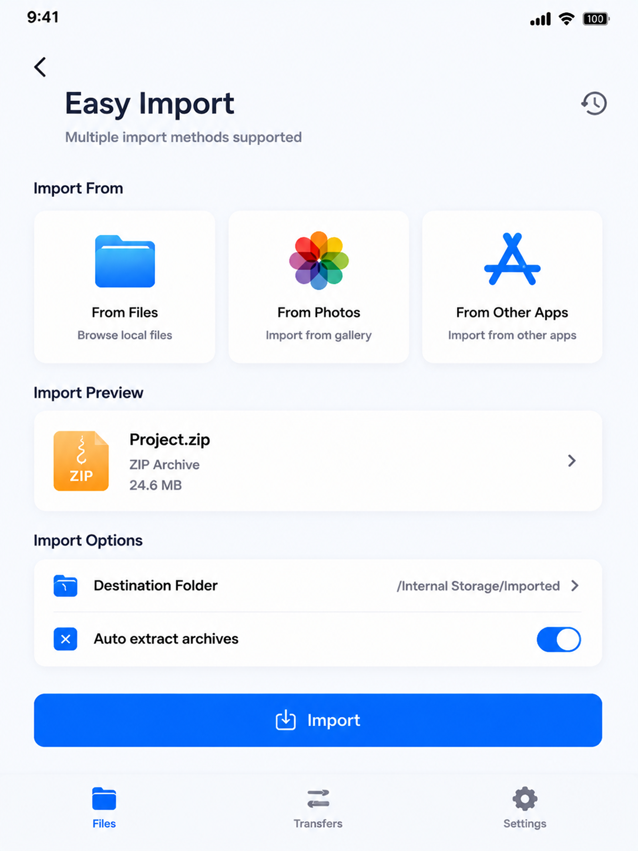Unzip Master - ZIP Manager screenshot 8