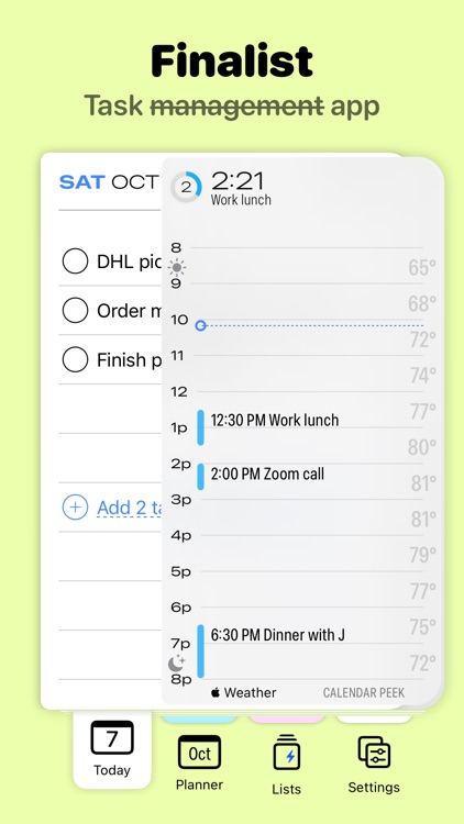 Finalist Daily Planner screenshot-3