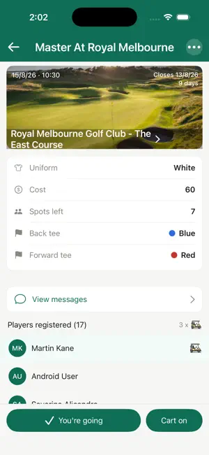 Golf Social Club screenshot 2