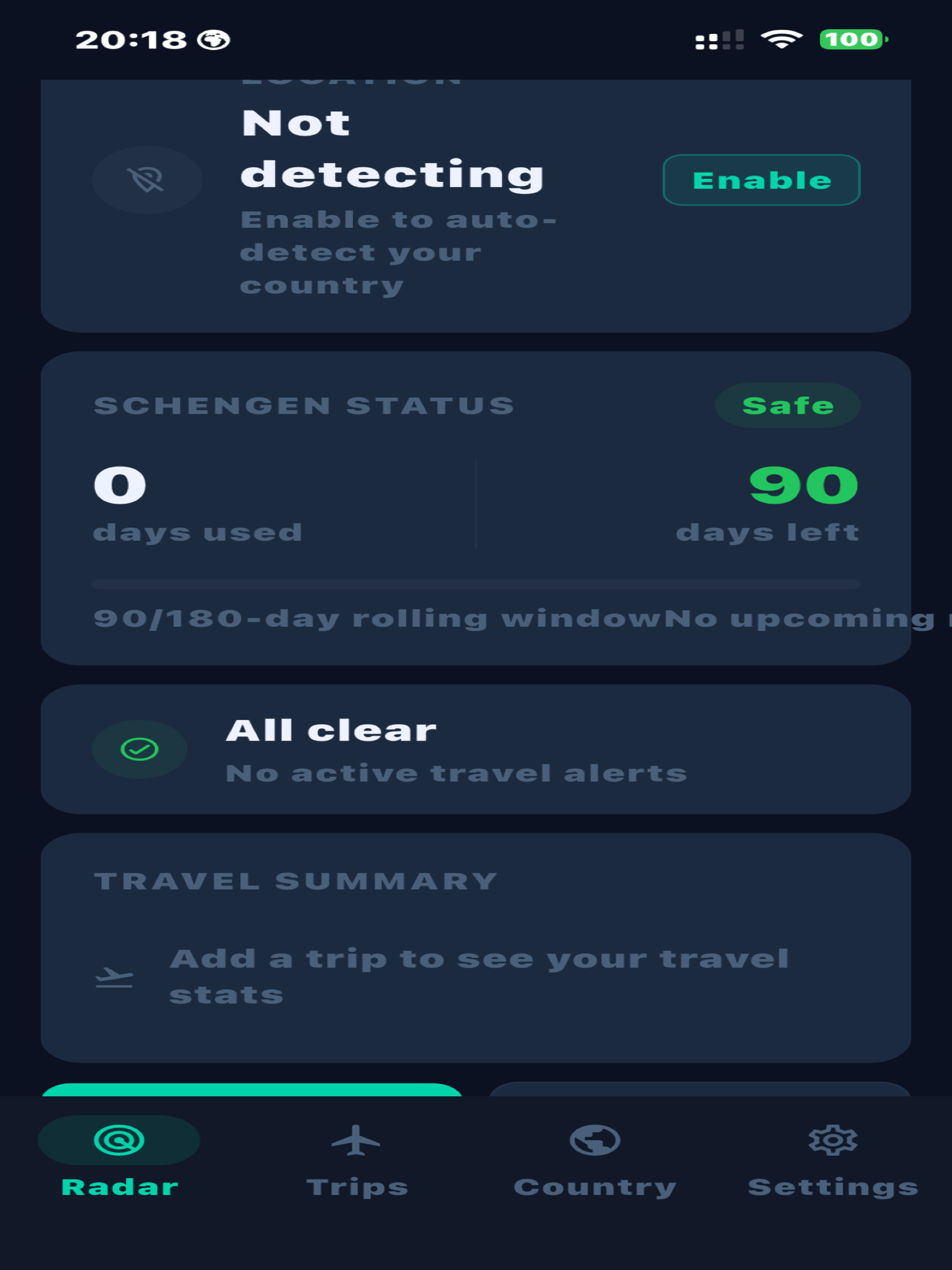 VisaRadar Travel screenshot 6