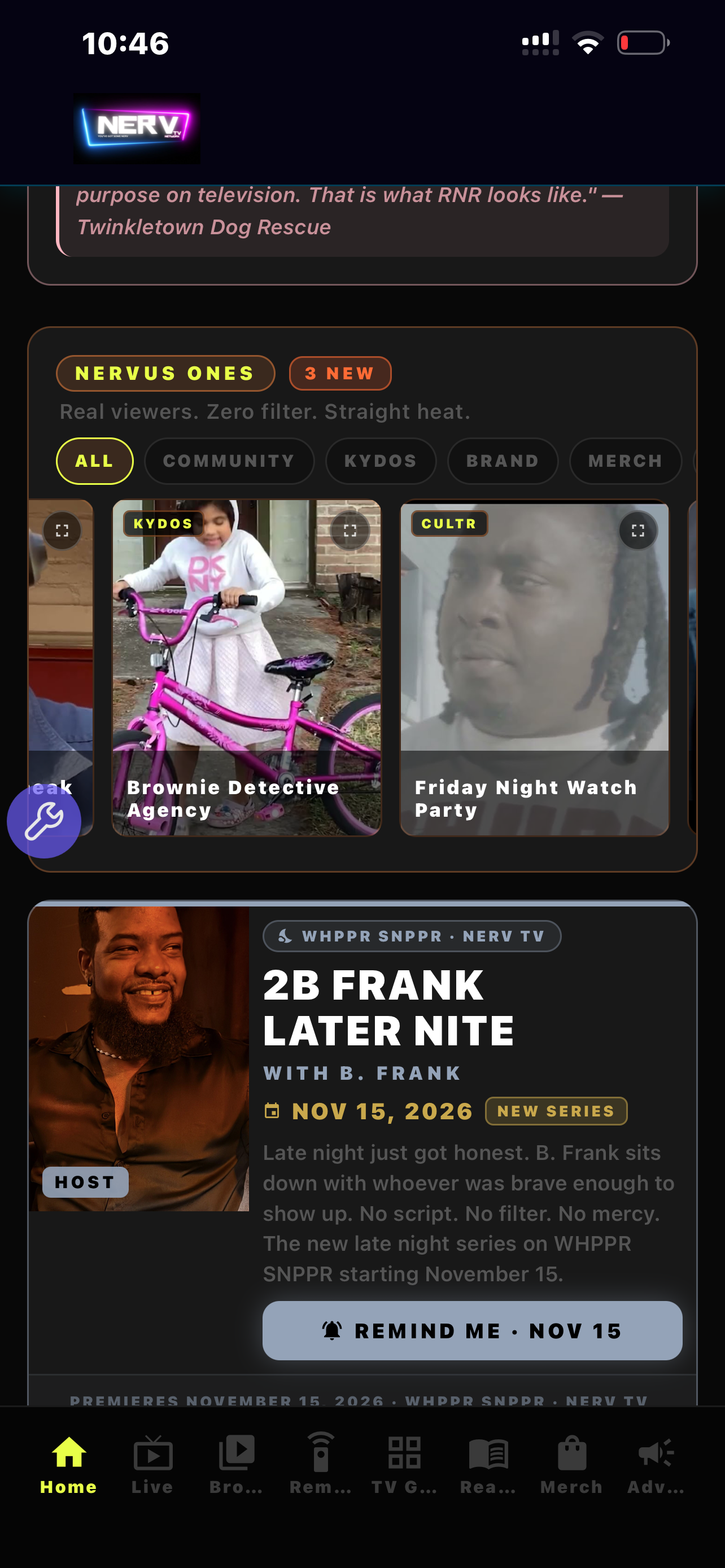 NERVTV NETWORK screenshot 5