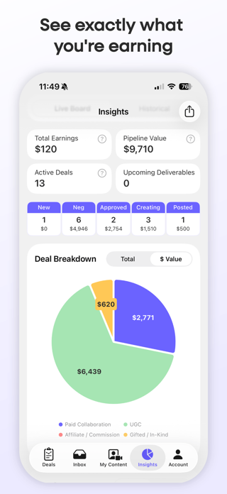 Follyo: Creator Workspace Screenshot 2 of 8