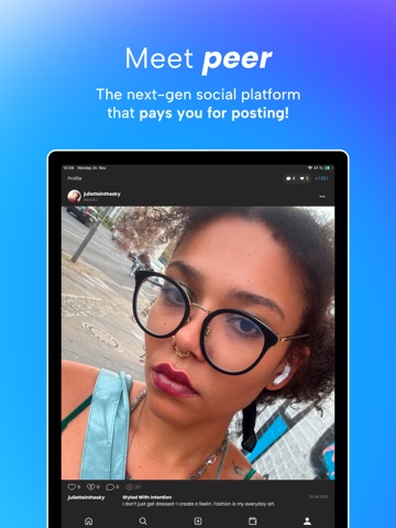 Peer Network ipad screenshot 2