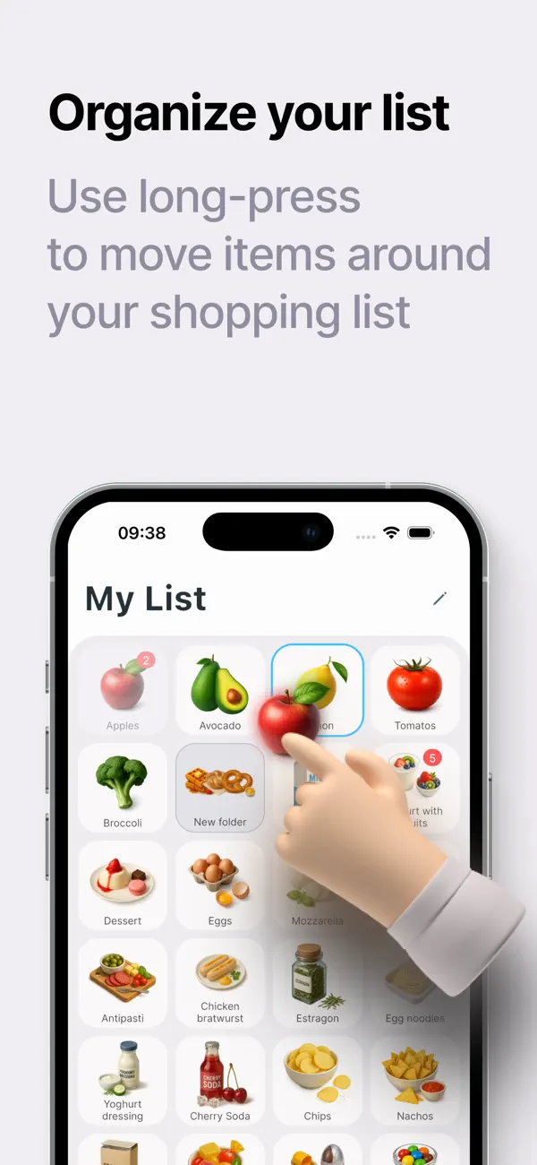 #5. Listic: Visual Shopping List (iOS) Ved: Andrei Evdokimov