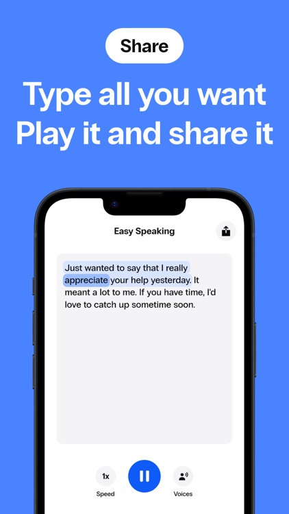 Speak4Me Text to Speech Reader