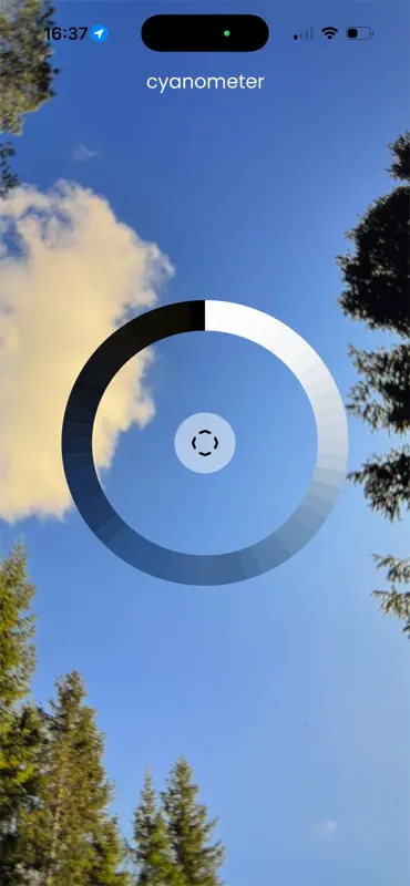 Cyanometer screenshot 1 of 10