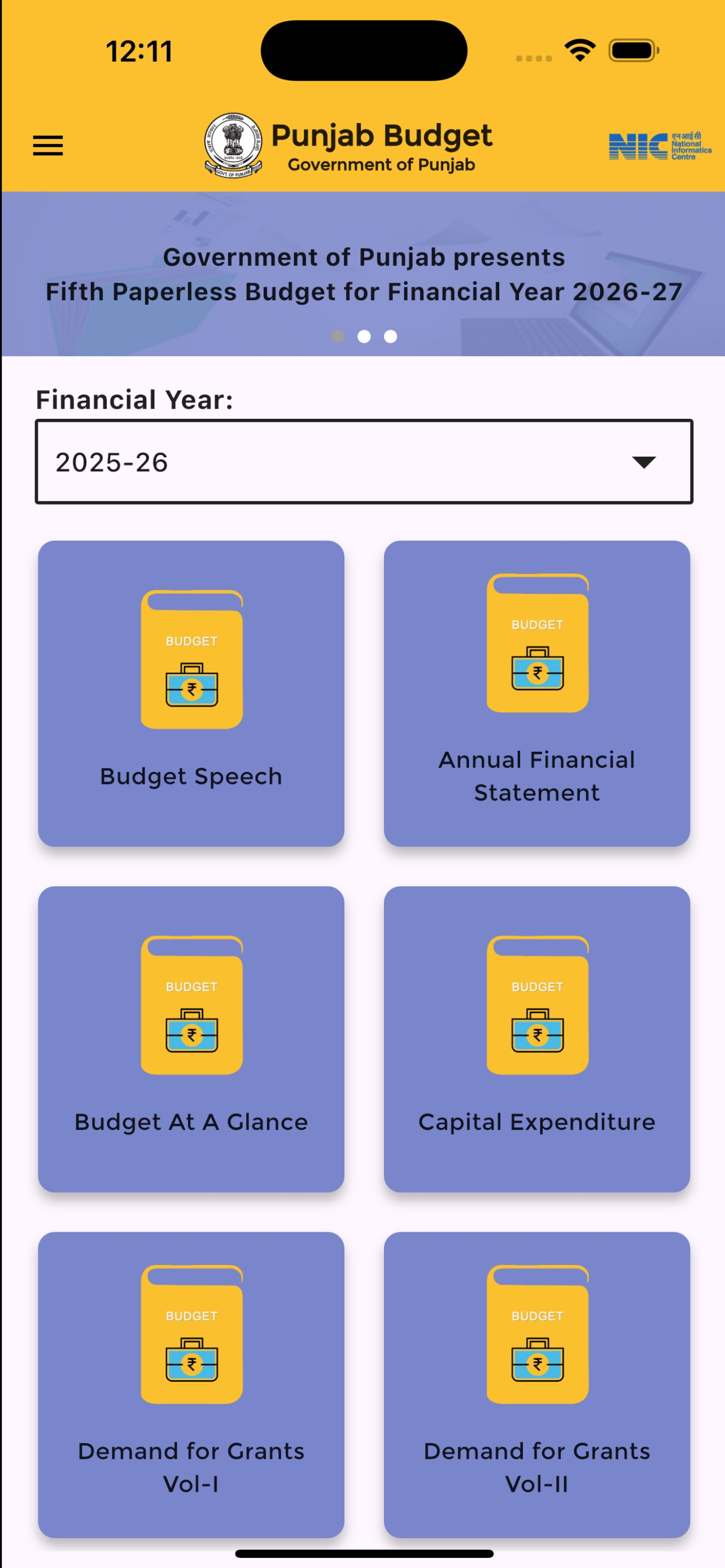 Punjab Budget screenshot 4