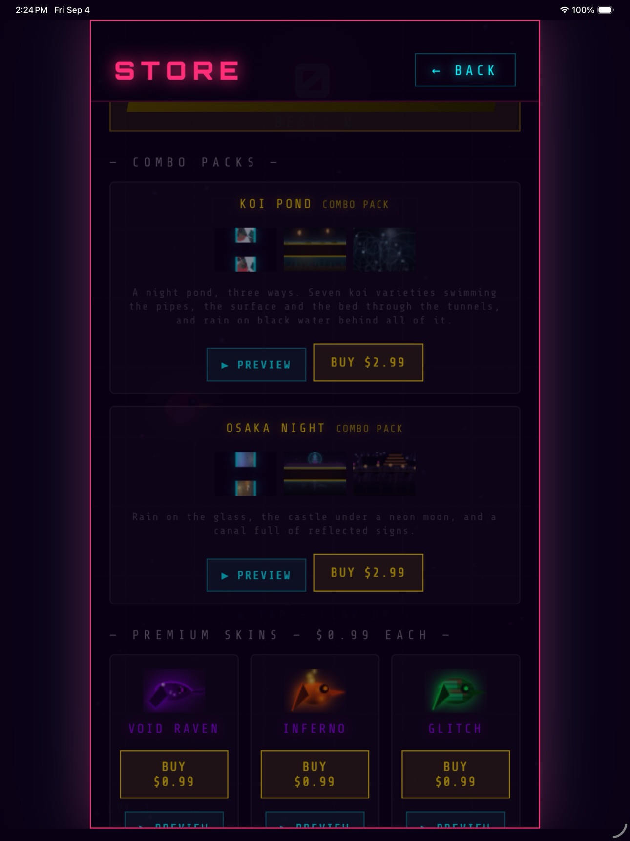 Screenshot 12 of Neon Drift Arcade
