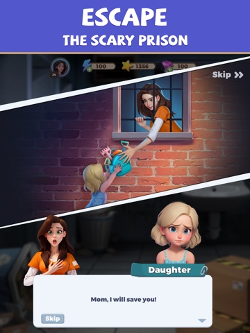 Merge Prison : hidden puzzle iPad screenshot