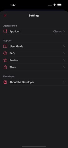 App screenshot