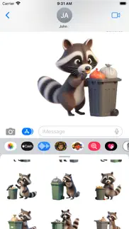 How to cancel & delete raccoon garbage stickers 1