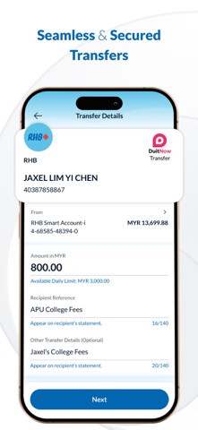 RHB Mobile Banking Screenshot 5 of 7