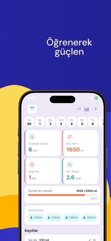 MSİn - Mesane Takibi iPhone screenshot