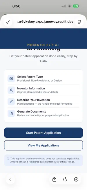Patent by k-A.i screenshot 4