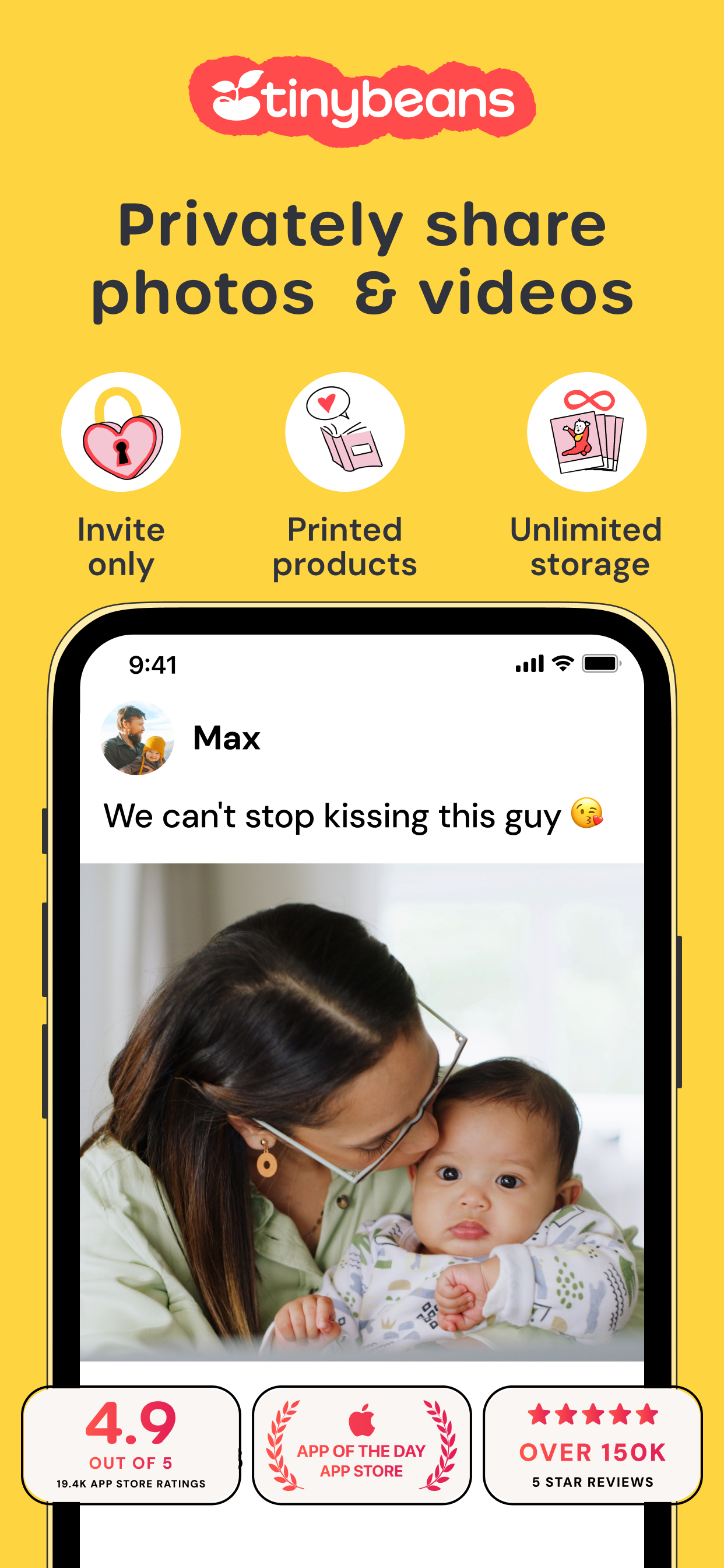 Tinybeans Private Family Album