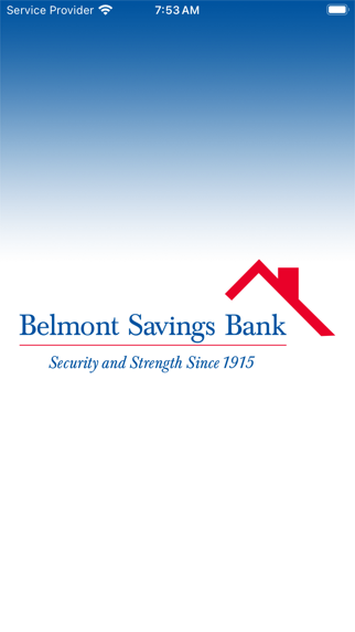 Belmont Savings Bank, SSB Screenshot
