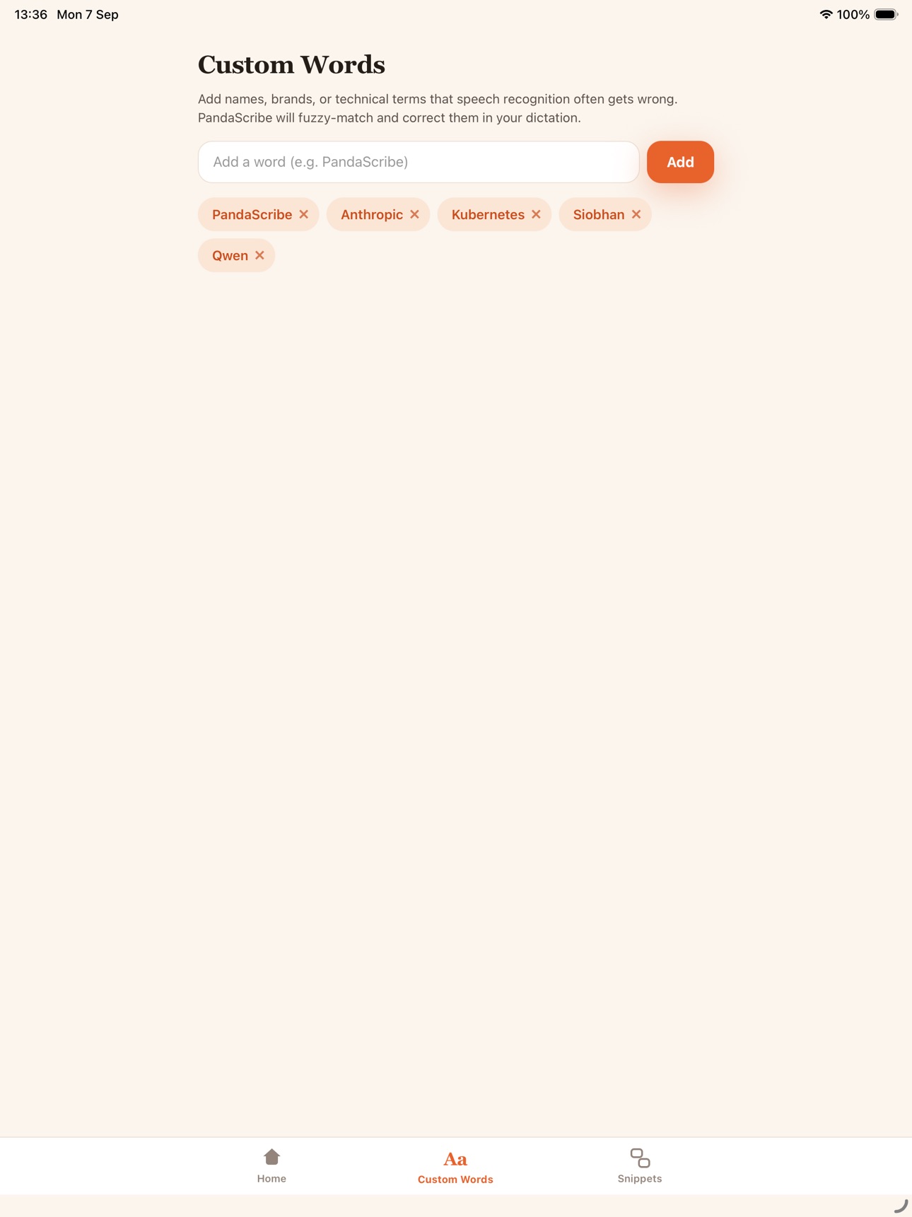 Screenshot 5 of PandaScribe: AI Voice Keyboard
