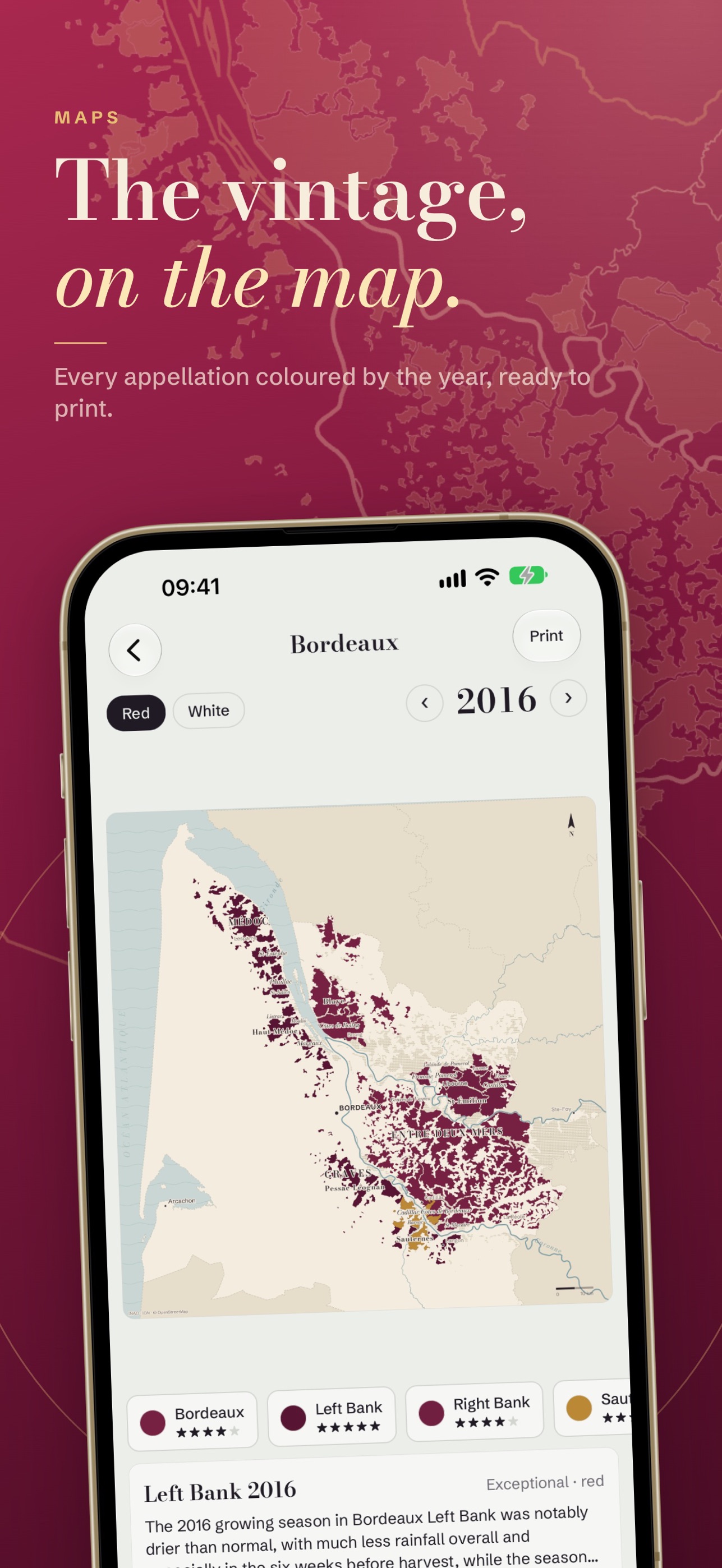 Screenshot 4 of Vintages: Wine Vintage Guide
