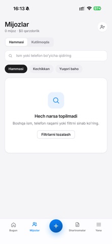 Credix Mobile iPhone screenshot