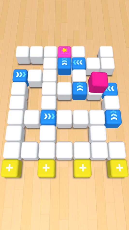 #4. Block Maze: Roller Cubes (iOS) 来自: Tuncay Ozbal