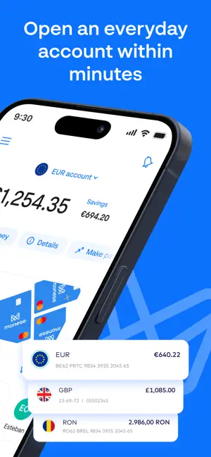 Monese - A banking alternative screenshot 2