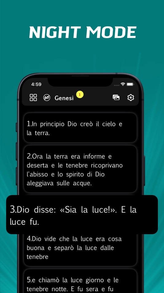 #7. Italian Bible (iOS) 由: Sumithra Kumar