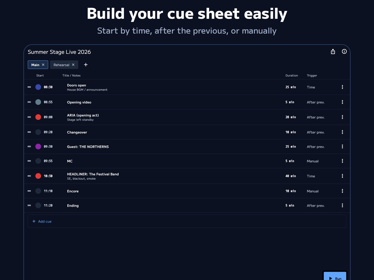 Screenshot 10 of SBL Cue Timer