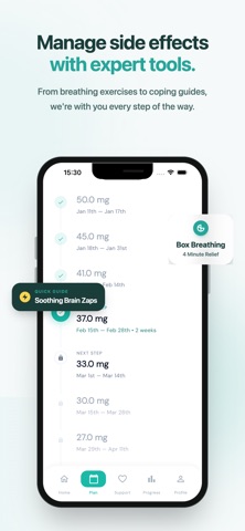 DoseDown: Antidepressant Taper iPhone screenshot