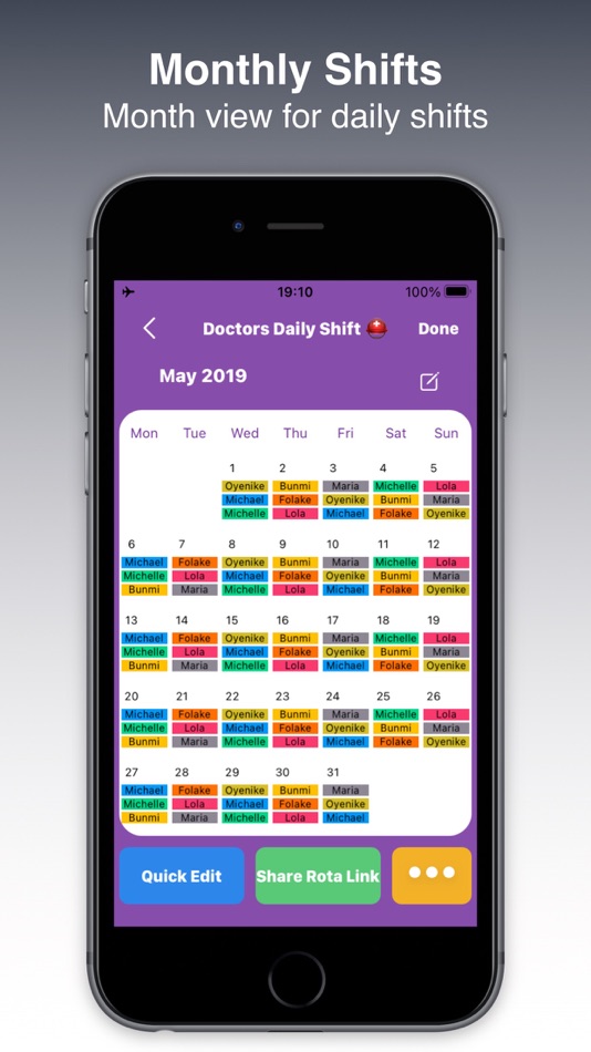#6. Simple Rota Maker (iOS) 由: Members of Us Limited