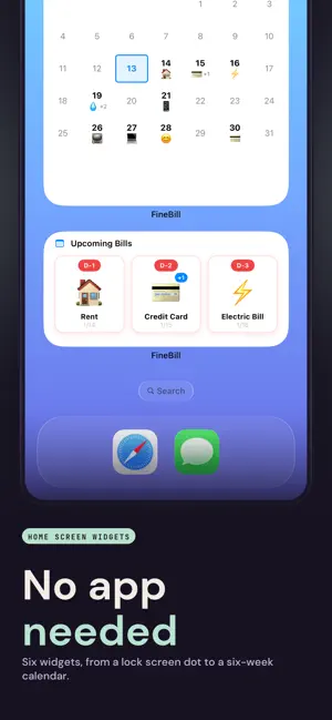 FineBill - Bill Tracker screenshot 2
