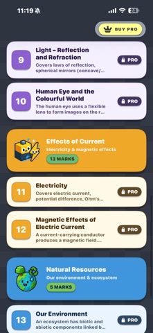 CBSE Science 10 iPhone screenshot