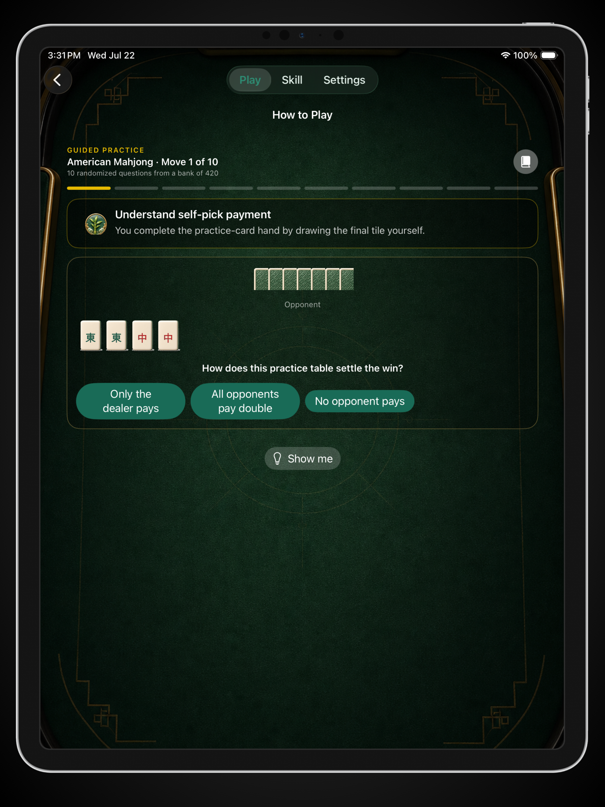 Mahjong Practice screenshot 8