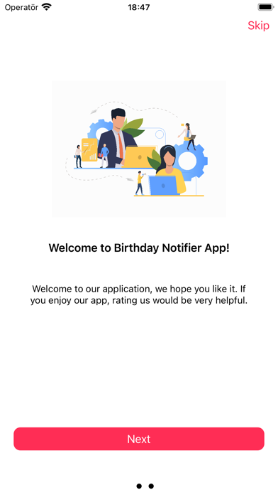 Birthday Notifier Screenshot