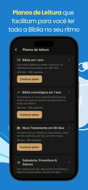 Bíblia Sagrada Estudos e Áudio screenshot 2