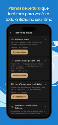 Bíblia Sagrada Estudos e Áudio screenshot