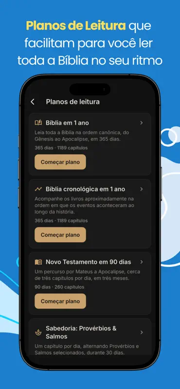 Bíblia Sagrada Estudos e Áudio screenshot 2 of 6