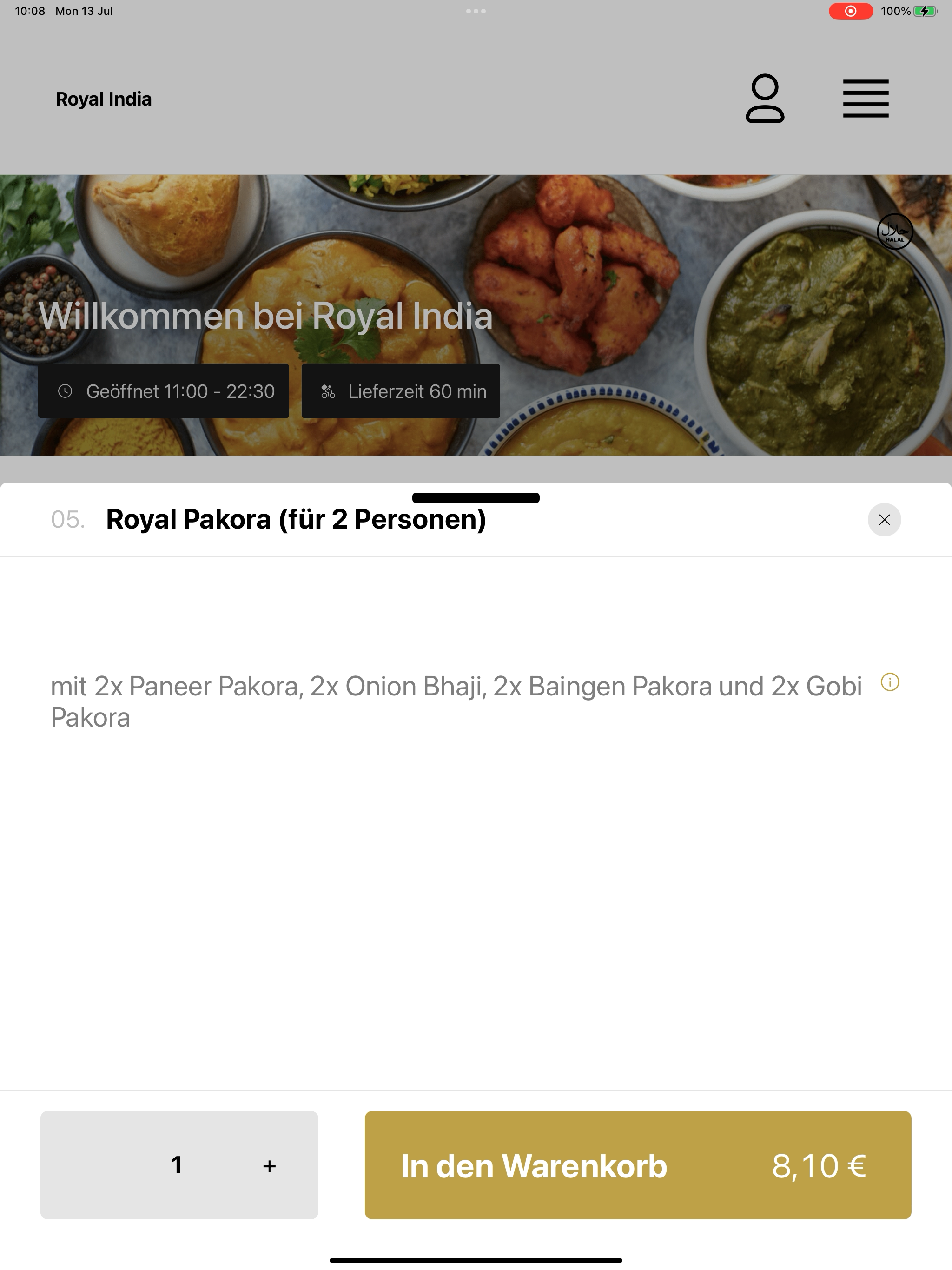 Royal India Aachen screenshot 16