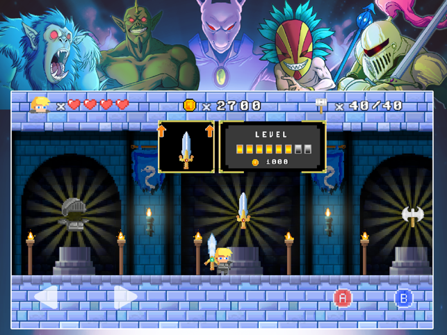 ‎Royaume d'Arcadia : Capture d'écran du jeu de plateforme