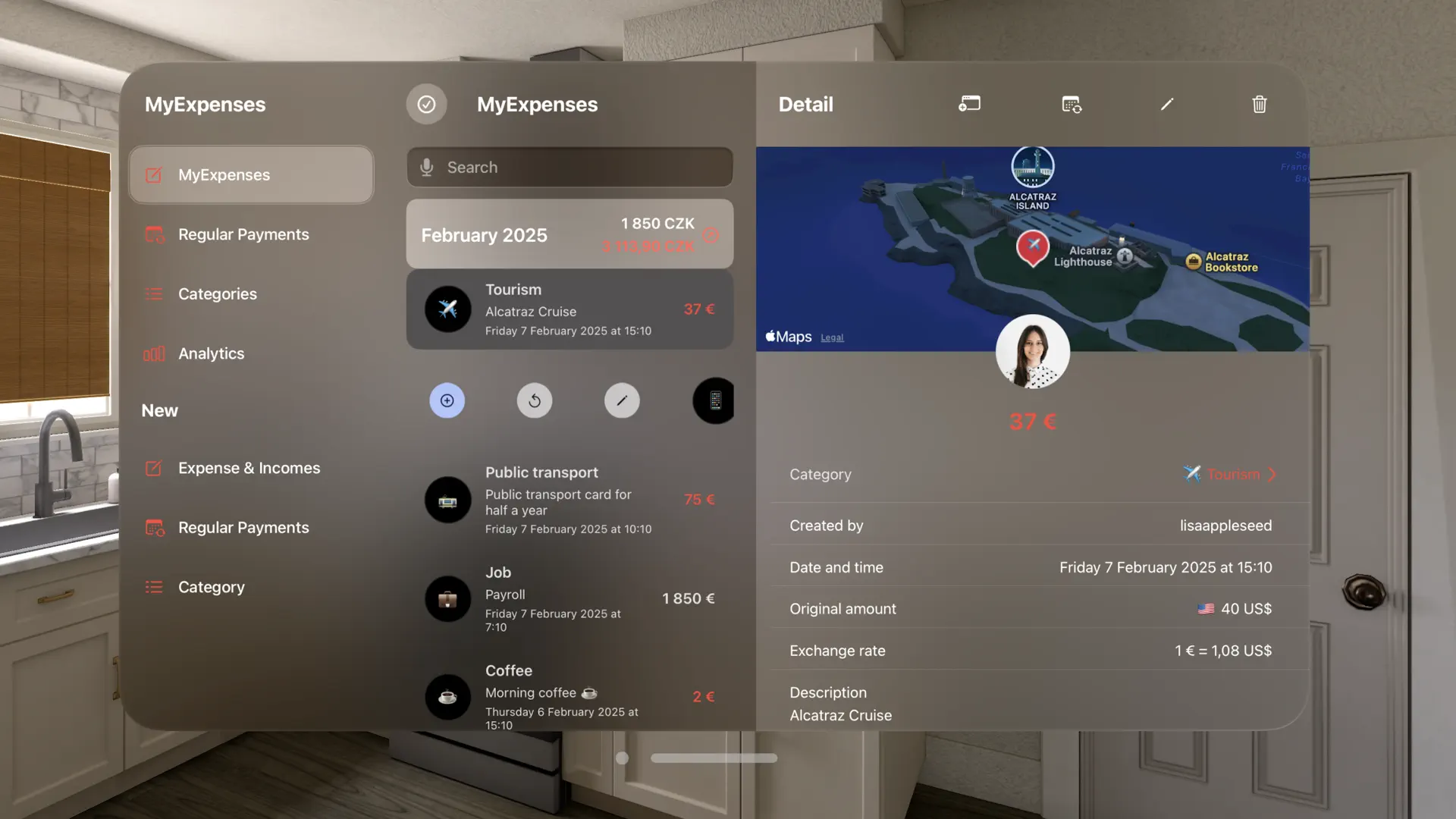 MyExpenses app screenshot 3