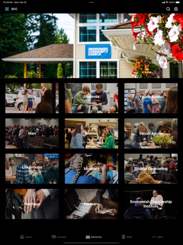 Snohomish Community Church iPad screenshot