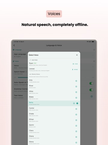 SabiKo: AAC Made Easy iPad screenshot